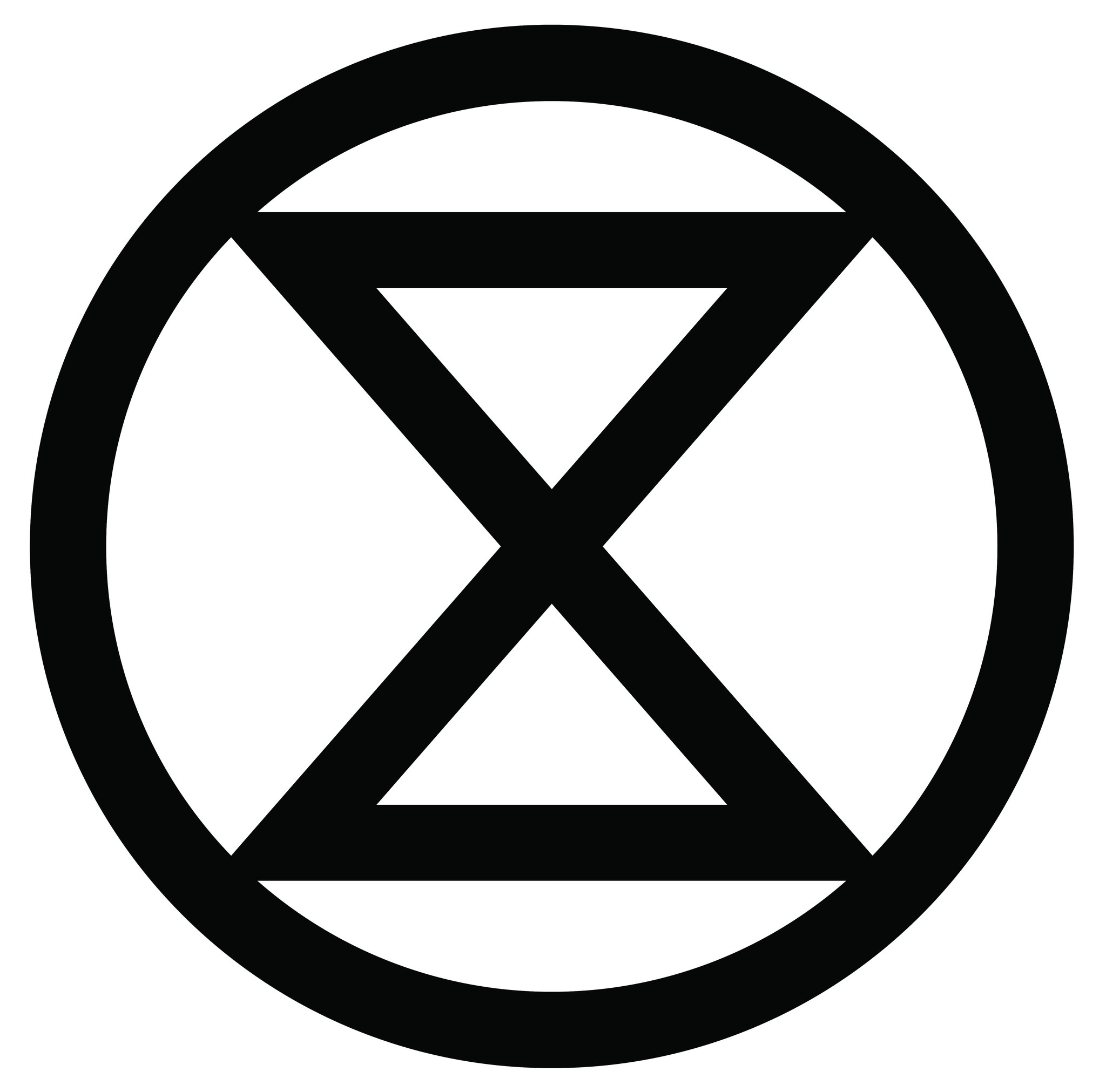 Extinction Symbol Extinction Rebellion logo